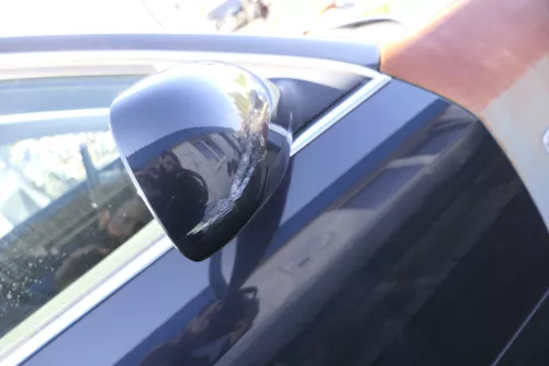 Audi A6 4B Spiegel Außenspiegel rechts elektrisch schwarz LZ9W mit Glas (164213)