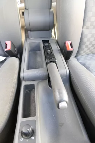 Audi A6 4B Handbremse Feststellbremse grau swing Leder (164217)