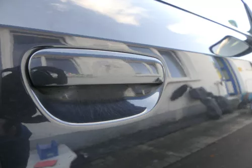 Audi A6 4B C5 Tür nur Türblatt vorne rechts Beifahrertür schwarz LZ9W (164229)