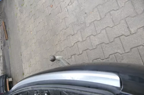 Audi A4 8E B6 Kombi Avant Stoßstange hinten mit Spoiler schwarz LZ9W (164236)