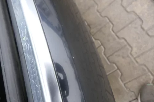 Audi A4 8E B6 Kombi Avant Stoßstange hinten mit Spoiler schwarz LZ9W (164236)