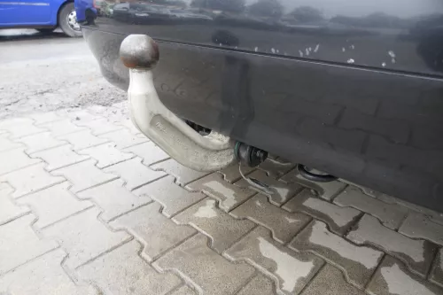 Audi A4 8E B6 Kombi Avant Stoßstange hinten mit Spoiler schwarz LZ9W (164236)