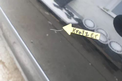 VW Polo 9N 9N3 Tür vorne rechts Beifahrertür 4/5-Türer schwarz L041 ohneAnbautei (164272)