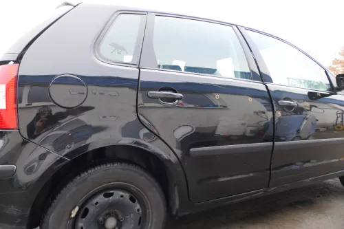 VW Polo 9N 9N3 Tür hinten rechts 4/5-Türer schwarz L041 - ohne Anbauteile