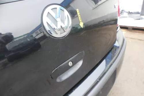 VW Polo 9N3 9N Heckklappe Kofferraumklappe Klappe schwarz L041 - ohne Anbauteile (164274)