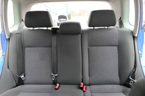 VW Polo 9N 9N3 Sitz Rückbank Sitzfläche Sitze 3 Punkt Gurt hinten mit Kopfstütze (164305)