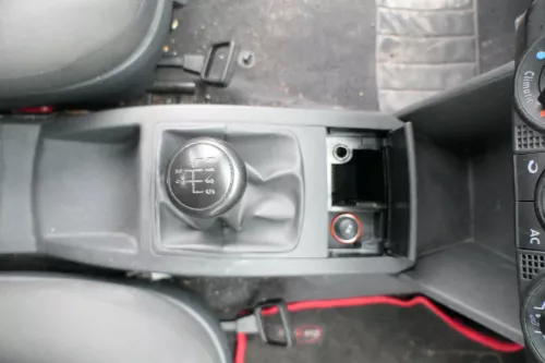 VW Polo 9N 9N3 Schaltknauf Schaltsack Schaltung Schaltknüppel 6Q1711113F QFJ (164306)