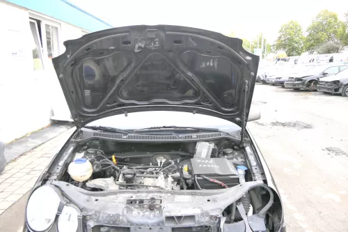 VW Polo 9N Motorhaube Klappe Haube vorne schwarz L041 bis ca. Bj. 2004 d (164332)