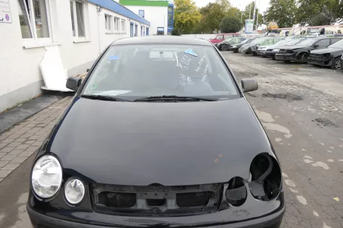 VW Polo 9N Motorhaube Klappe Haube vorne schwarz L041 bis ca. Bj. 2004 d