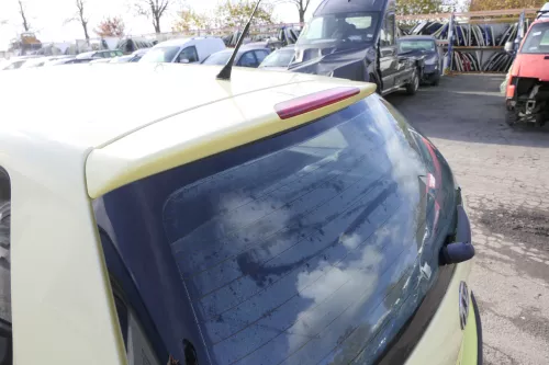 VW Polo 9N3 9N Heckklappe Kofferraumklappe Klappe gelb LD1B ohne Anbauteile (164346)