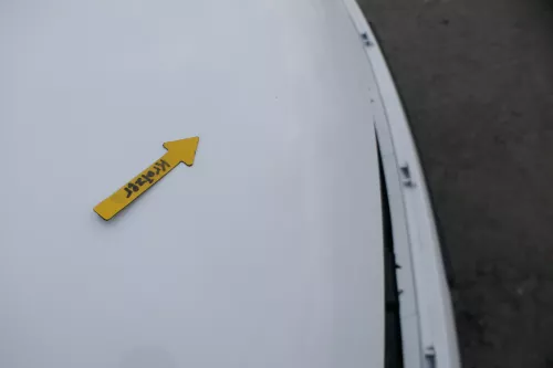 VW Lupo Motorhaube KLappe vorne weiß LB9A (164397)