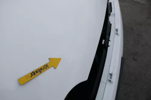 VW Lupo Motorhaube KLappe vorne weiß LB9A (164397)