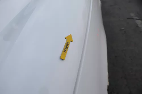 VW Lupo Motorhaube KLappe vorne weiß LB9A (164397)