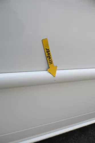 VW Lupo Seat Arosa Tür vorne rechts Beifahrertür weiß LB9A (mechanischerFenst (164401)