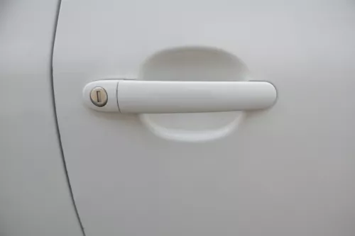 VW Lupo Seat Arosa Tür vorne rechts Beifahrertür weiß LB9A (mechanischerFenst (164401)