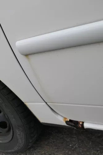 VW Lupo Seat Arosa Tür vorne links Fahrertür weiß LB9A (mechanischer FH) (164402)