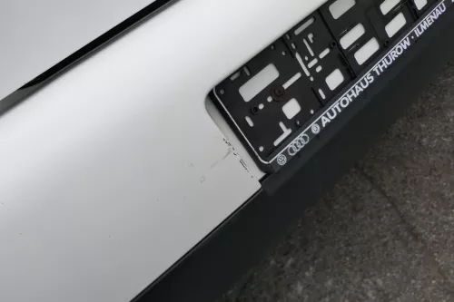 VW Lupo Stoßstange hinten Heckstoßstange Stoßfänger weiß LB9A (164404)