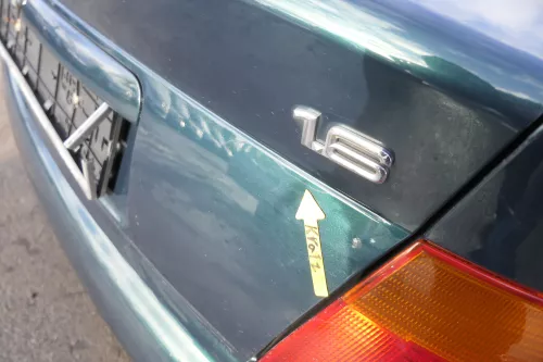 Audi A4 B5 Heckklappe hinten Klappe Kofferraumklappe Limousine grün LZ6U (164430)