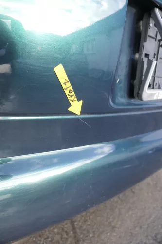 Audi A4 B5 Heckklappe hinten Klappe Kofferraumklappe Limousine grün LZ6U (164430)