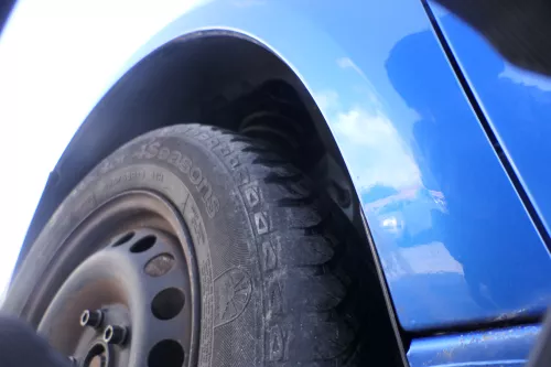 VW Touran 1T Kotflügel vorne links blau LA5X ca.2003-2006 (164454)