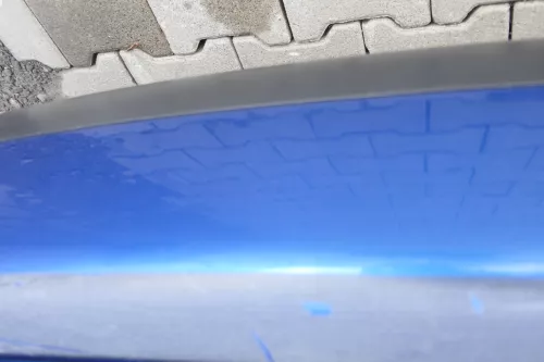 VW Touran 1T Stoßstange hinten Heckstoßstange Stoßfänger blau LA5X (164458)