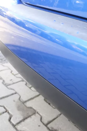 VW Touran 1T Stoßstange hinten Heckstoßstange Stoßfänger blau LA5X (164458)