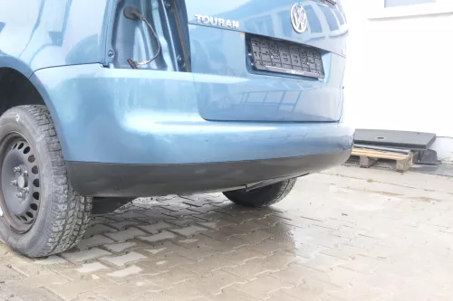 VW Touran 1T Stoßstange hinten Heckstoßstange Stoßfänger blau grün LC5Q (164475)