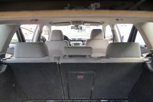 VW Passat 3C Kombi Sitz Rückbank Rücksitzbank Sitze Lehne latte macchiato braun (164584)