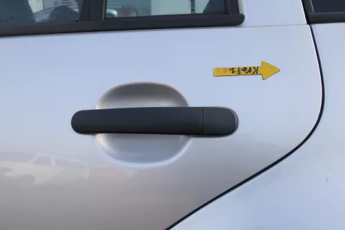 VW Golf 4 Bora Tür hinten links nur Kombi / Variant silber LA7W reflexsilber m 8 (164636)