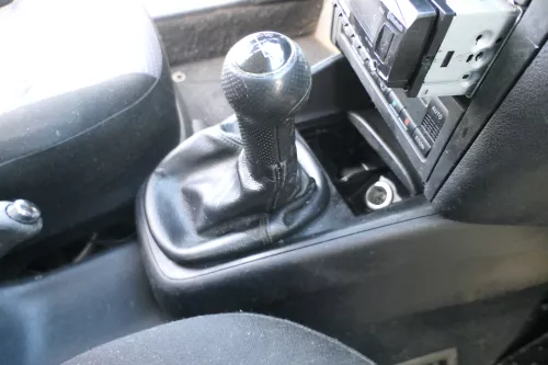 VW Golf 4 Bora Schaltknauf Schaltsack Schaltung Schaltknüppel schwarz Benziner 5 (164651)