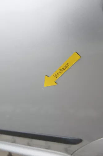 Skoda Octavia 1U5 Combi Kombi Variant Tür hinten links grau silber LF7T 9102 (164688)