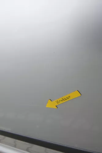 Skoda Octavia 1U5 Combi Kombi Variant Tür hinten links grau silber LF7T 9102 (164688)