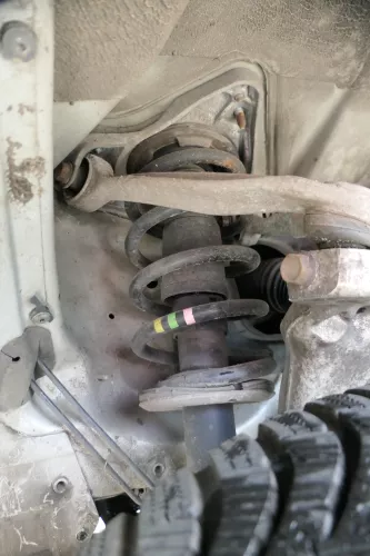 1x Audi A4 8E Federbein Feder Stoßdämpfer vorne links/rechts 8E0411105BC Benzine (164770)