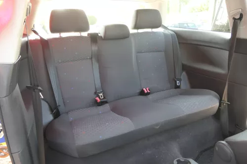 VW Polo 9N 9N3 Sitz Rückbank Sitzfläche Sitze 3 Punkt Gurt hinten mit Kopfstütze (164825)