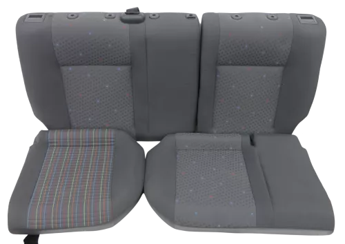 VW Polo 9N 9N3 Sitz Rückbank Sitzfläche Sitze 3 Punkt Gurt hinten