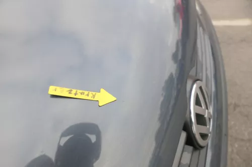 VW Polo 9N Motorhaube Klappe Haube vorne grau LC7V uni bis ca. Bj. 2004 (164834)