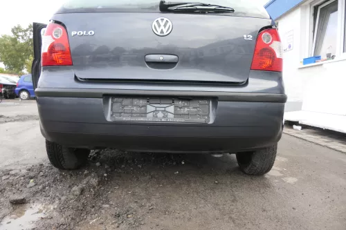 VW Polo 9N3 9N Heckklappe Kofferraumklappe Klappe grau LC7V ohne Anbauteile (164839)