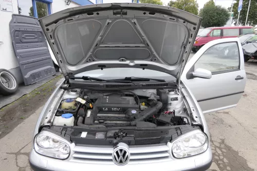 VW Golf 4 Motorhaube Haube Klappe vorne silber grau LA7W grau reflexsilber (164845)