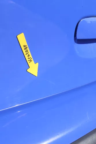 VW Polo 9N3 9N Heckklappe Kofferraumklappe Klappe blau LA5F- ohne Anbauteile (164850)