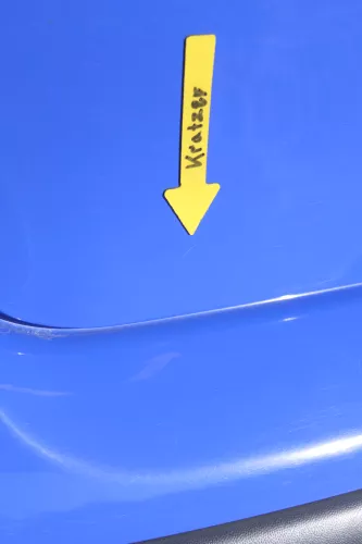 VW Polo 9N3 9N Heckklappe Kofferraumklappe Klappe blau LA5F- ohne Anbauteile (164850)