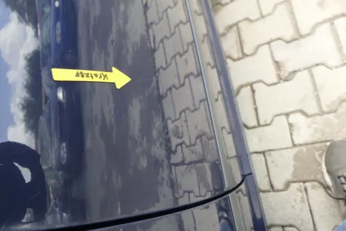 VW Golf 4 Bora Tür hinten links nur Kombi / Variant blau LA5G (164870)