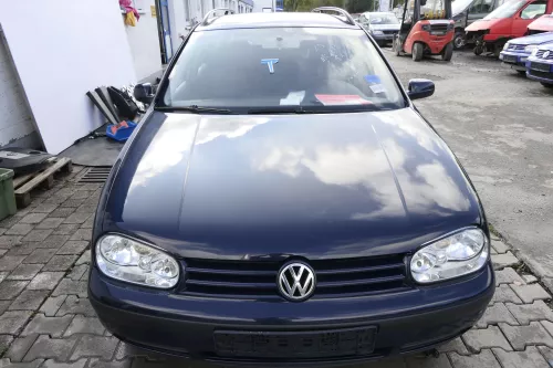 VW Golf 4 Motorhaube Haube Klappe vorne blau LA5G