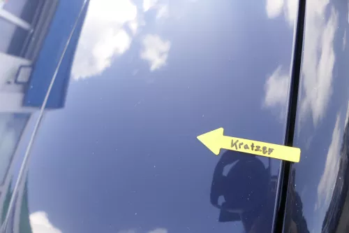 VW Golf 4 Motorhaube Haube Klappe vorne blau LA5G (164872)