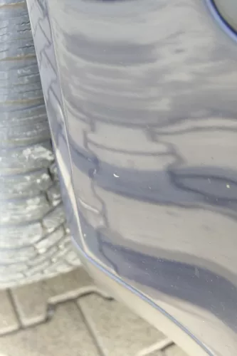 VW Golf 4 Kombi Avant Stoßstange hinten Heckstoßstange Stoßfänger blau LA5G (164873)