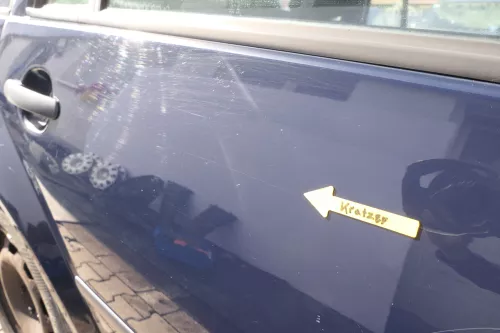 VW Golf 4 Bora Tür hinten rechts nur Kombi /Variant blau LA5G ohne Anbauteile (164876)