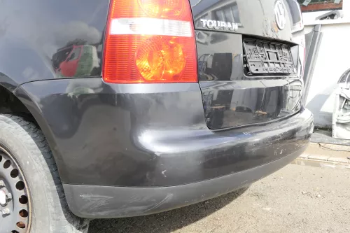 VW Touran 1T Stoßstange hinten Heckstoßstange Stoßfänger schwarz LC9X (164911)