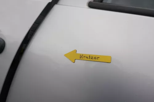 VW Golf 4 Limousine Tür hinten links silber grau LB7Z (KEINkombi) (164933)