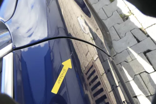 VW Passat 3B 3BG Kombi + Limo Tür vorne rechts Beifahrertür blau LB5N indigoblau (164950)