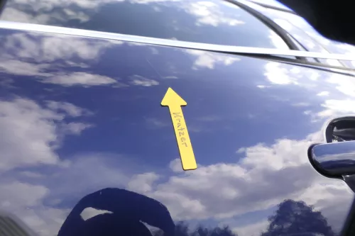 VW Passat 3B 3BG Kombi Variant Tür hinten links blau LB5N ohneAnbauteile (164955)