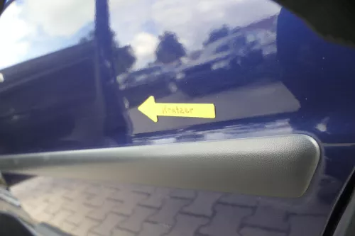 VW Passat 3B 3BG Kombi Variant Tür hinten links blau LB5N ohneAnbauteile (164955)